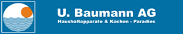 Logo der U.Baumann AG Oberwil    online